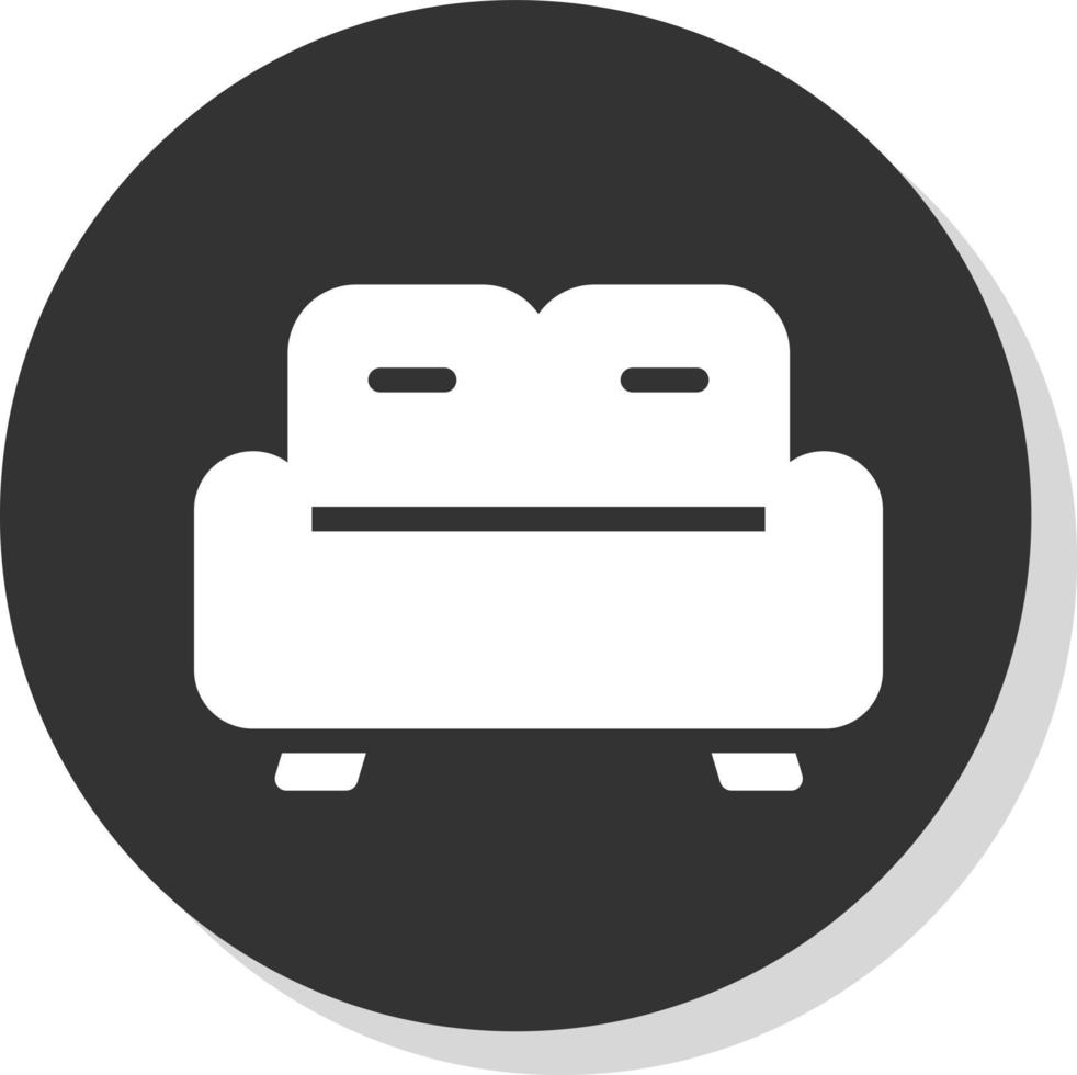 Couch Vector Icon Design