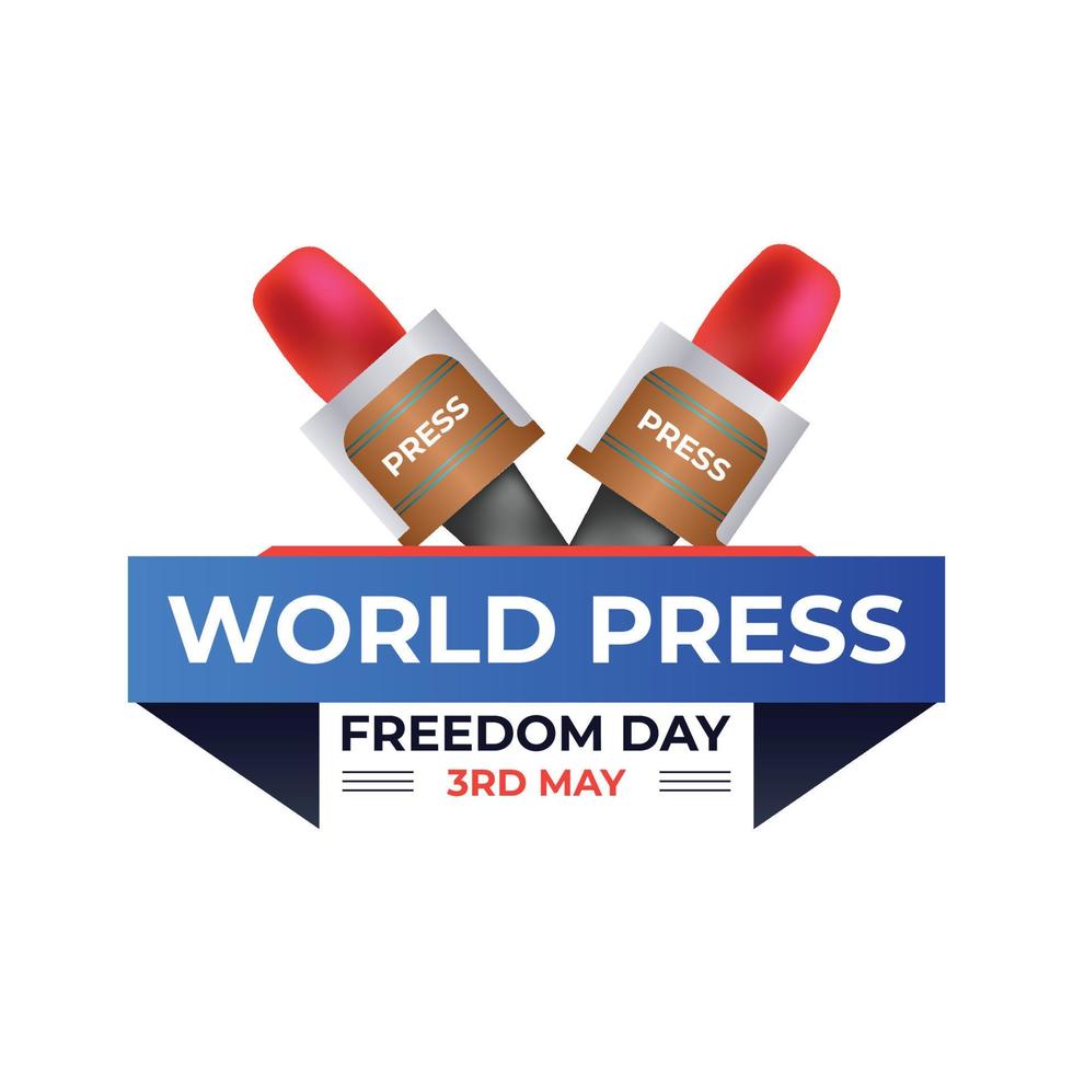 World Press Freedom Day vector