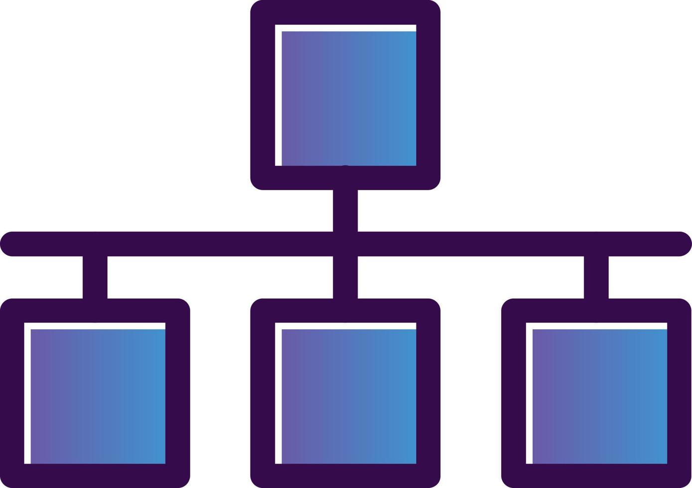Network Wired Vector Icon Design