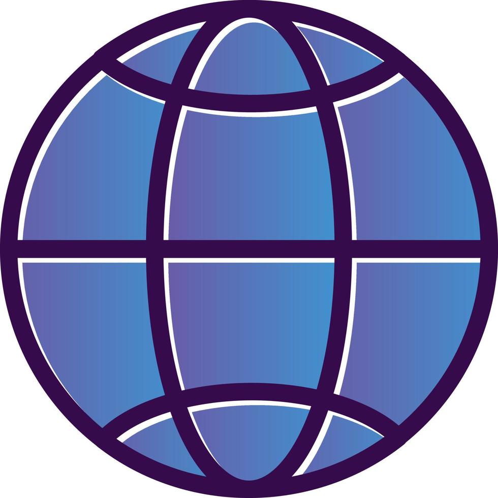 Globe Vector Icon Design
