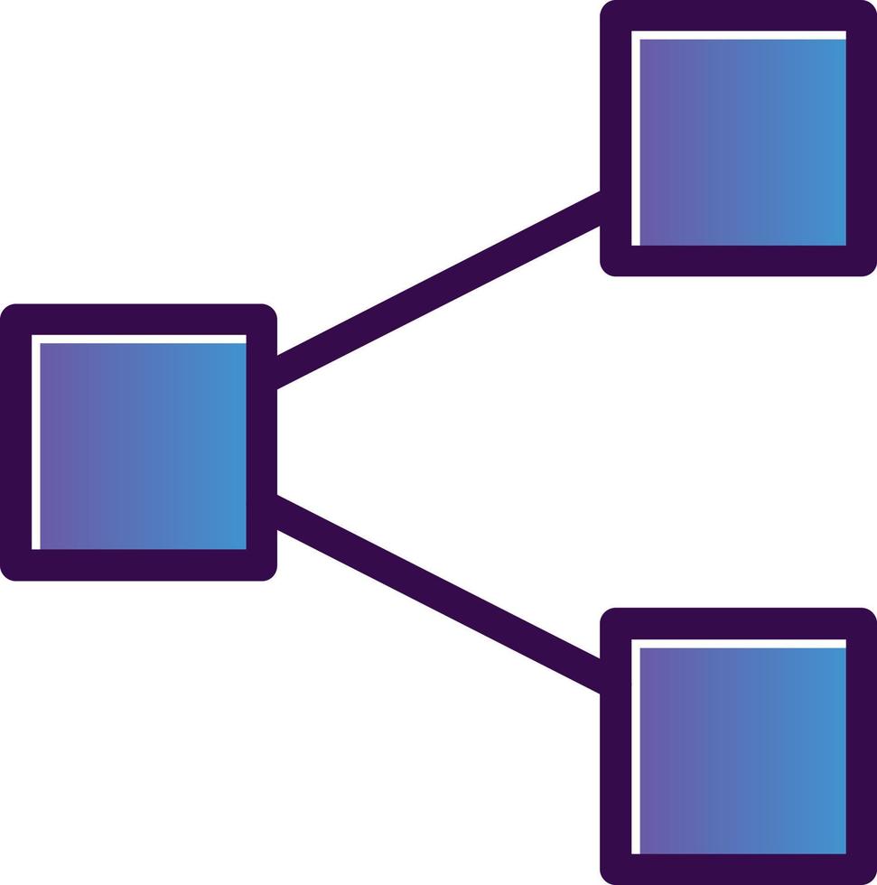 diseño de icono de vector de diagrama de proyecto