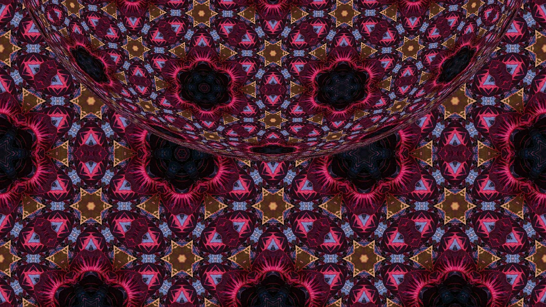 abstract colorful seamless pattern kaleidoscope photo