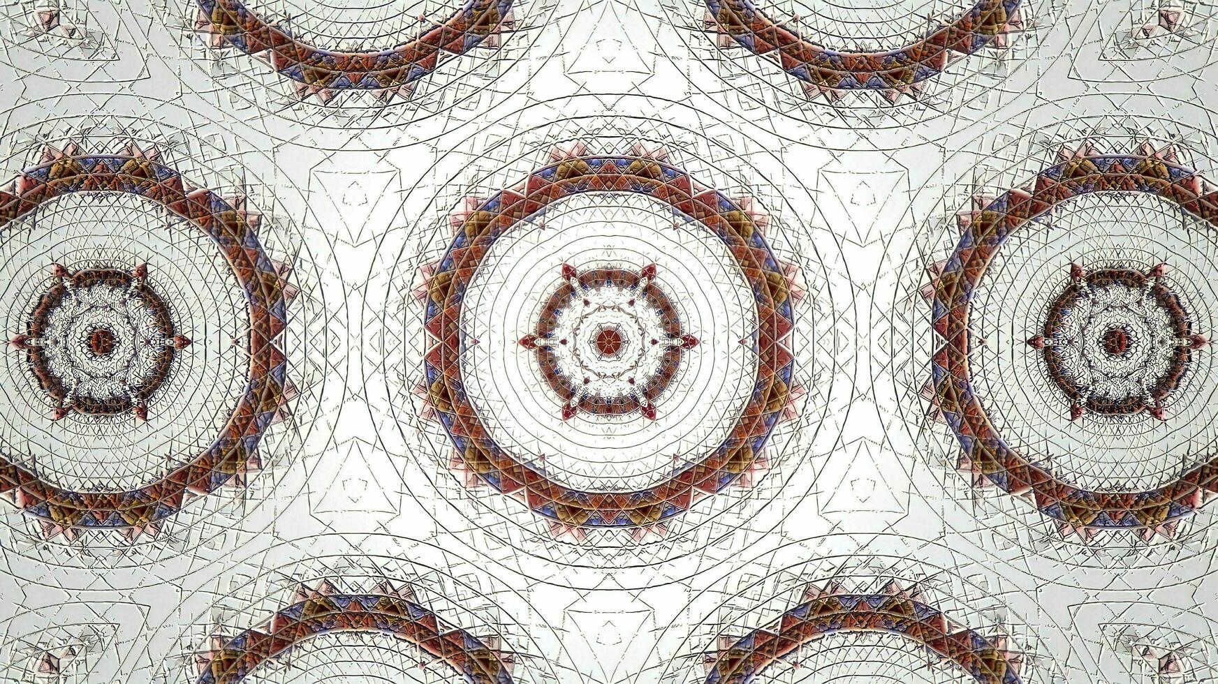 abstract colorful background,  seamless pattern kaleidoscope photo