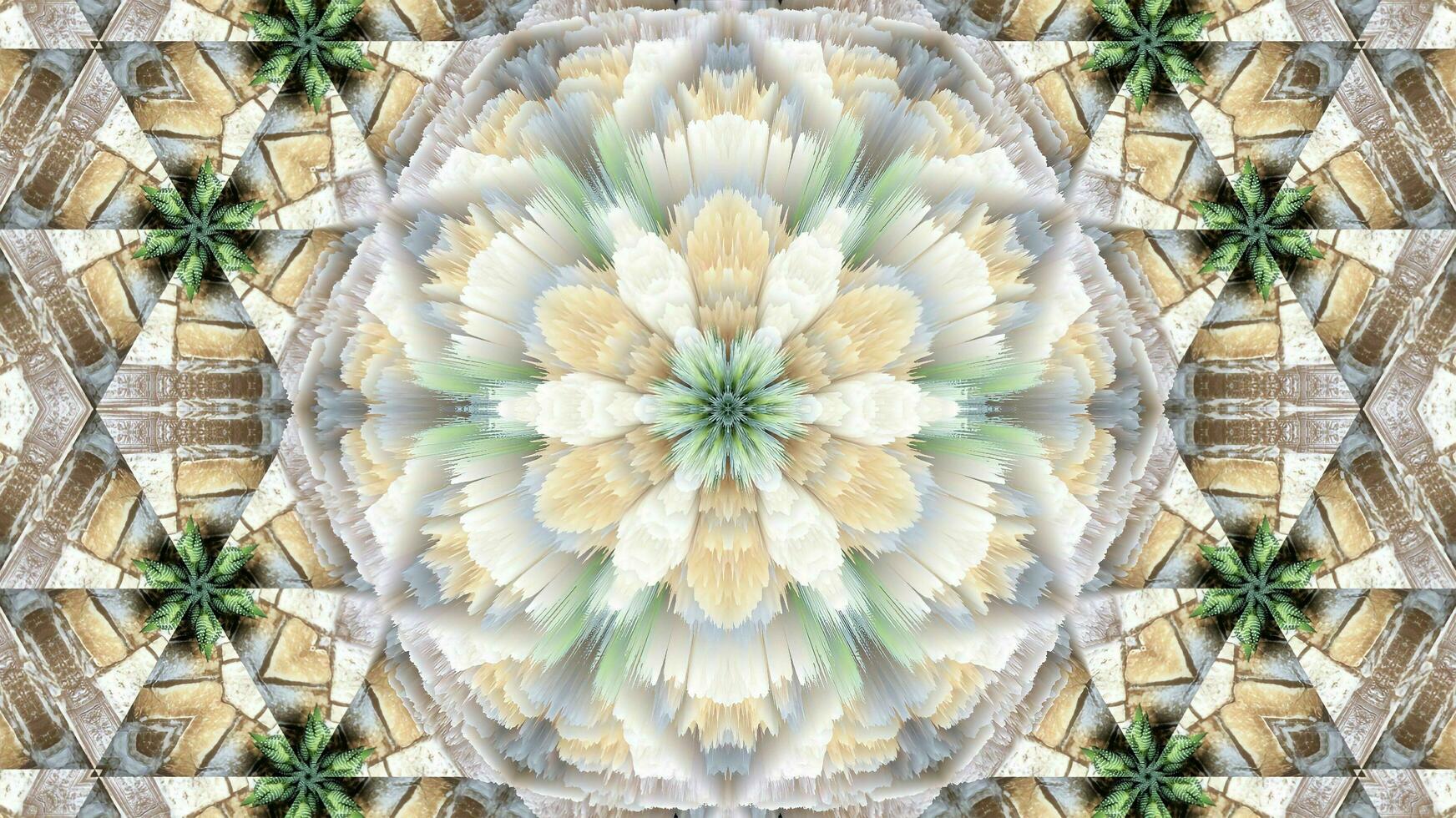 abstract colorful seamless pattern kaleidoscope photo