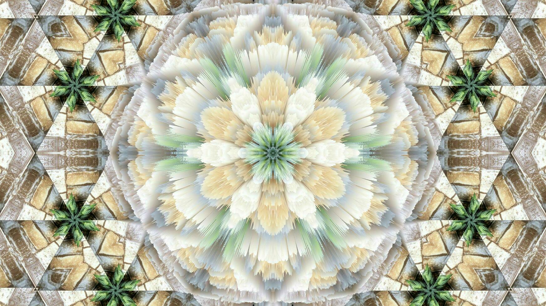 abstract colorful seamless pattern kaleidoscope photo