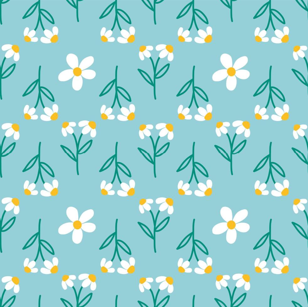 Floral Seamless Pattern Design vector