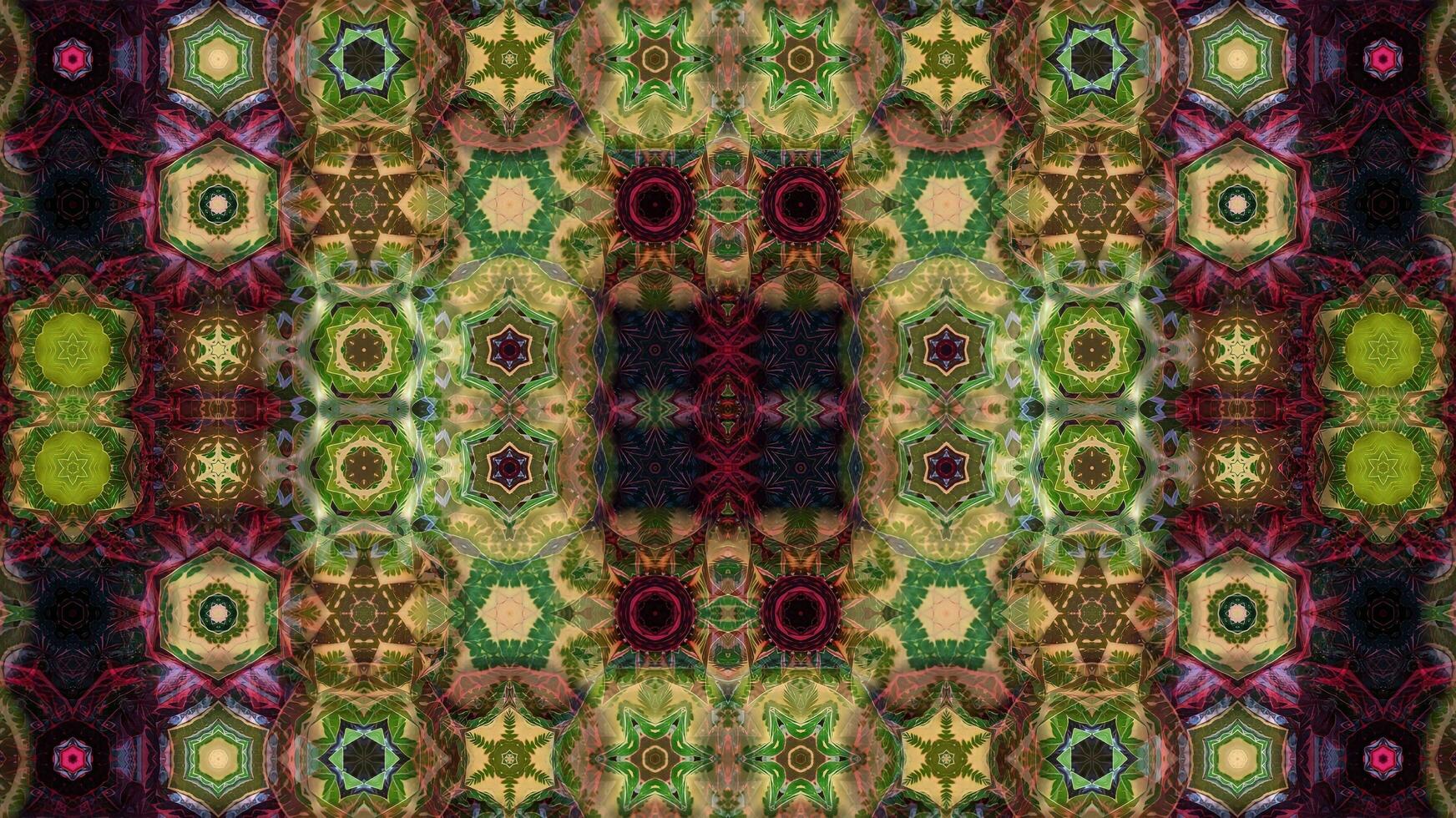 abstract colorful seamless pattern kaleidoscope photo