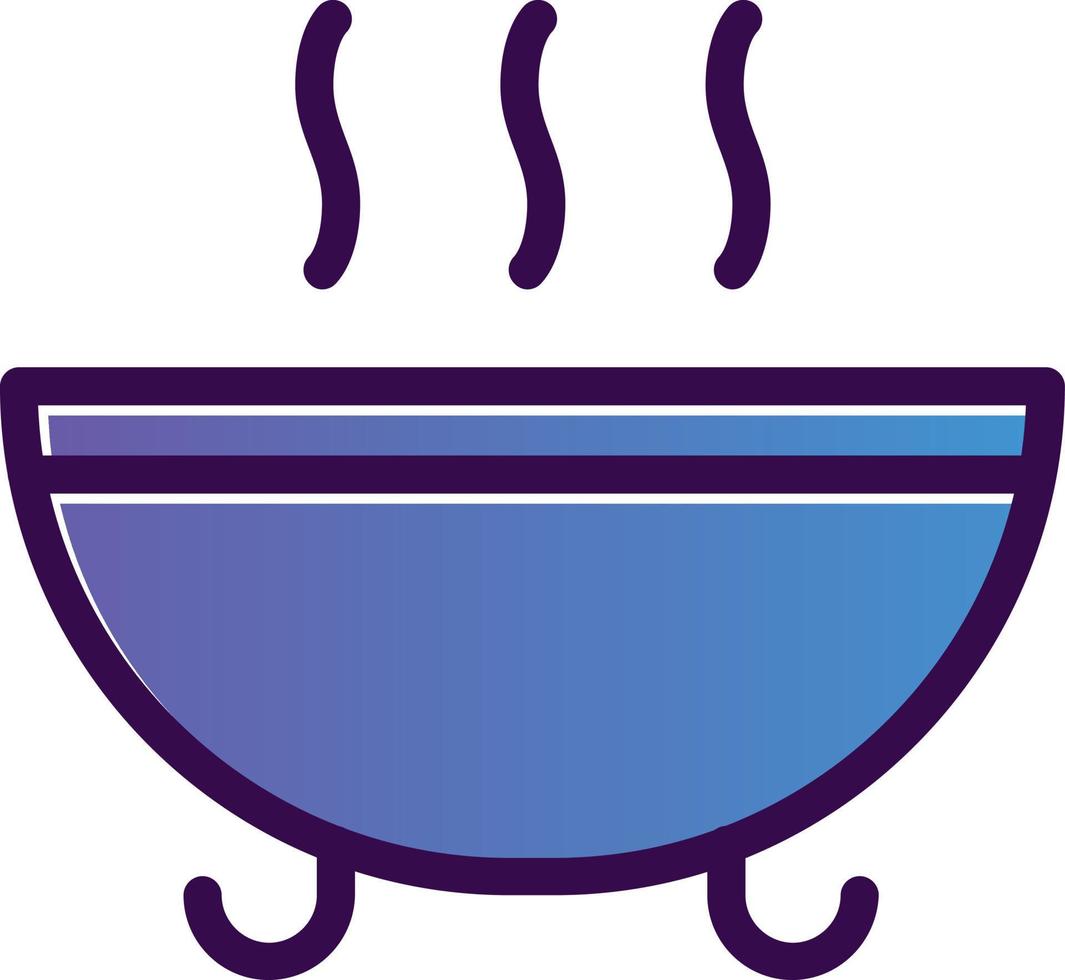 diseño de icono de vector de bañera de hidromasaje