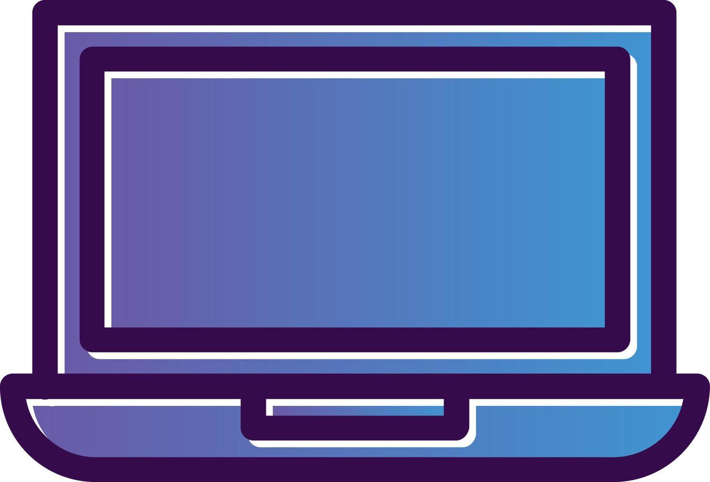 Laptop Vector Icon Design