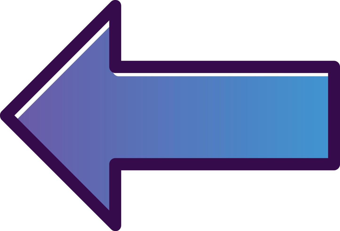 Long Arrow Alt Left Vector Icon Design