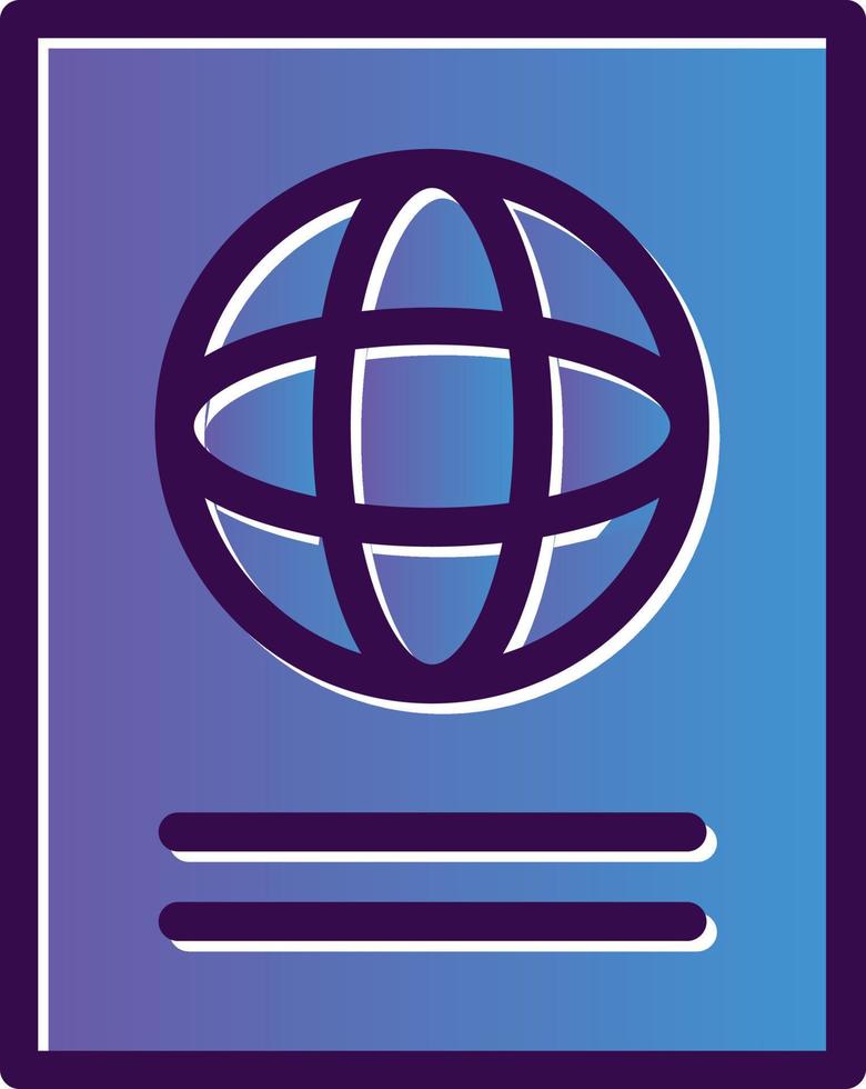 Passport Vector Icon Design