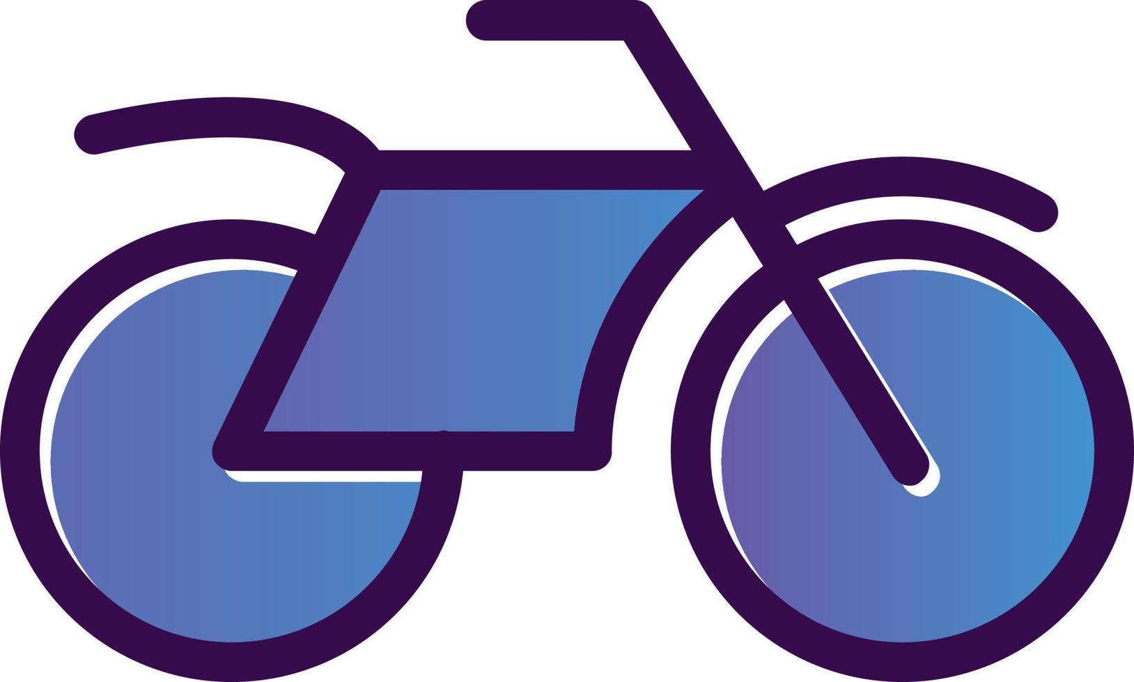 Motorcycle Vector Icon Design