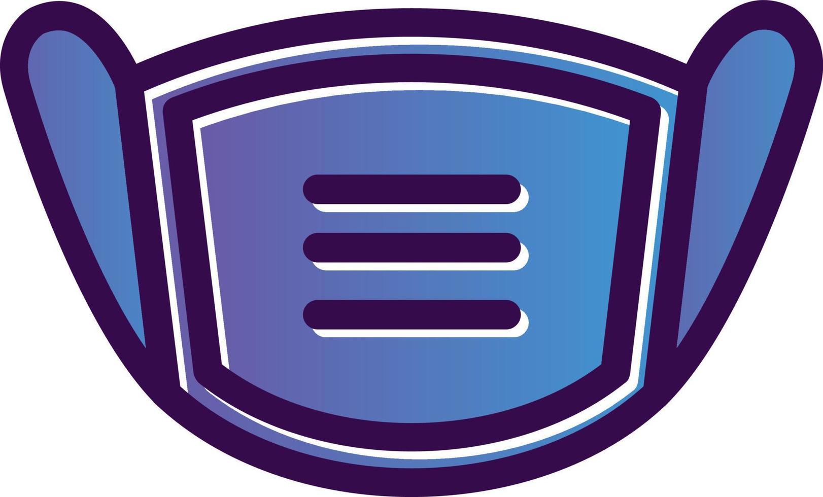 Mask Vector Icon Design