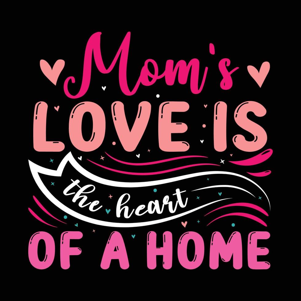 Mother's Day T-shirt Design vector
