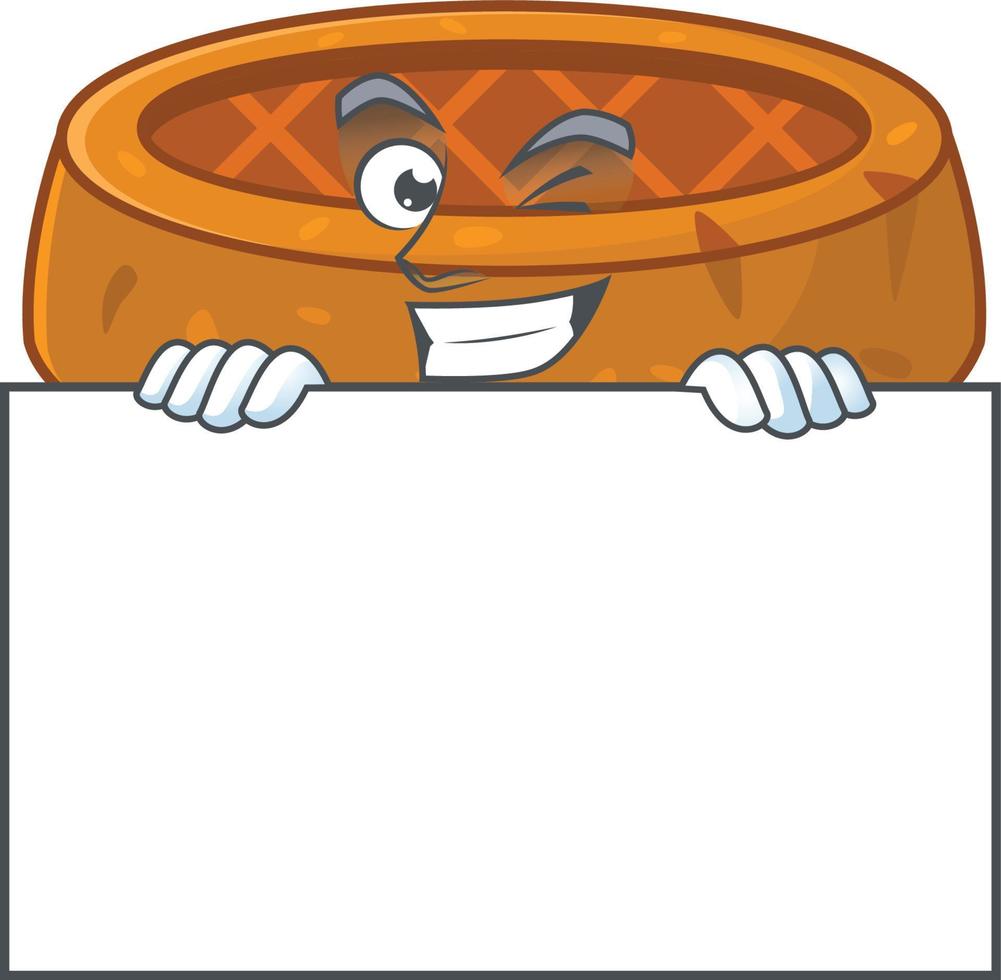 Peanut cookies Cartoon character vector