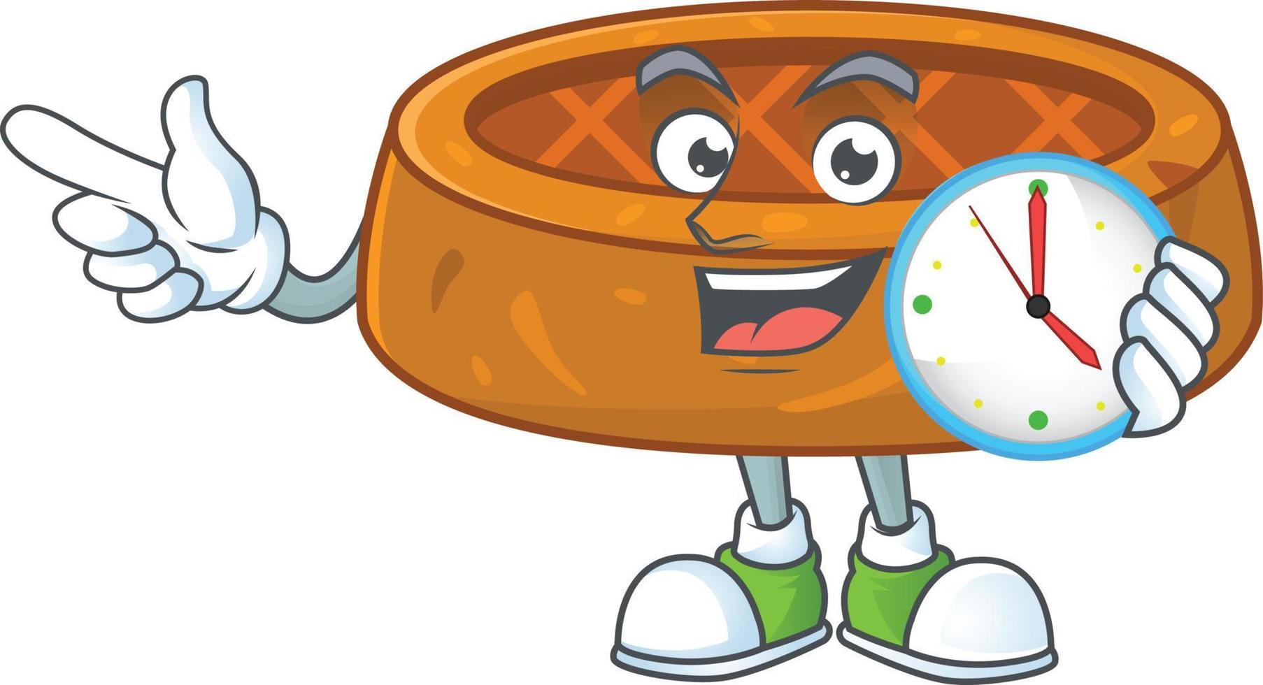 Peanut cookies Cartoon character vector