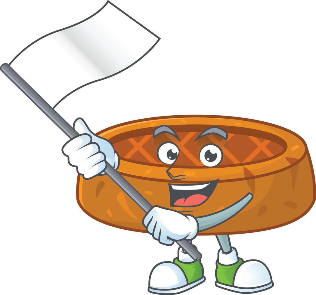Peanut cookies Cartoon character vector