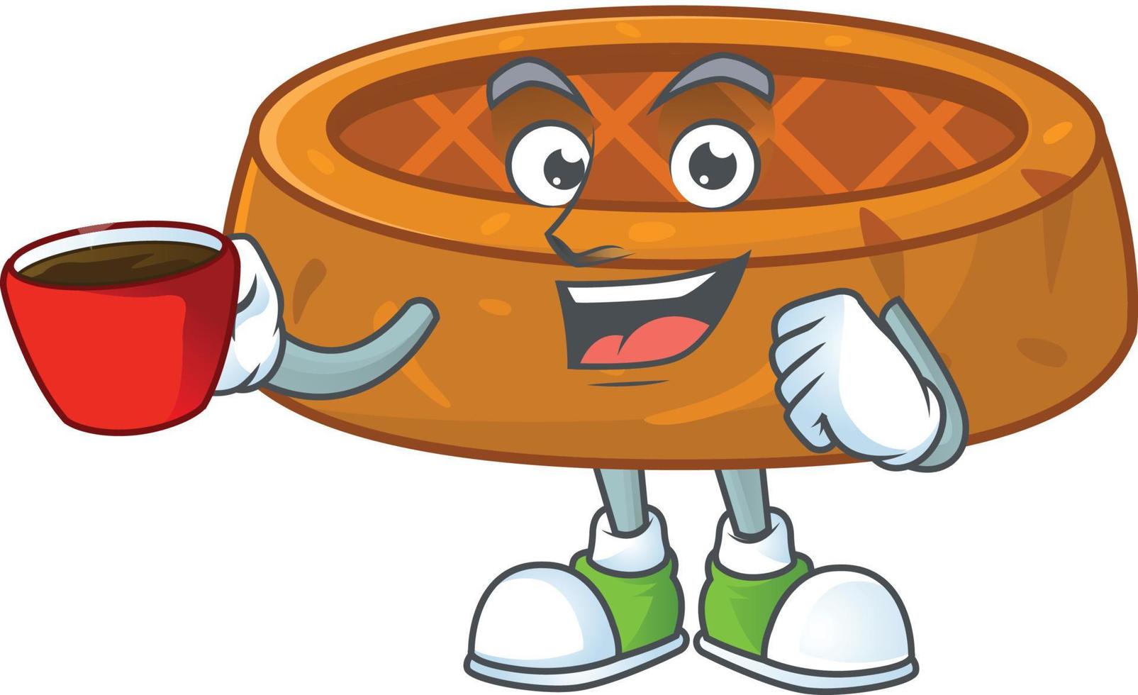 Peanut cookies Cartoon character vector