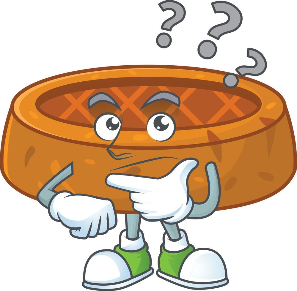 Peanut cookies Cartoon character vector