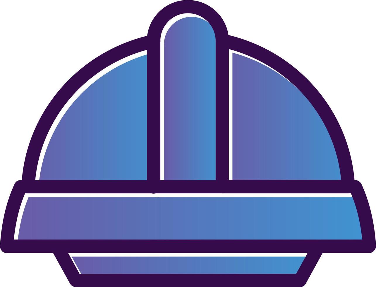 Hard Hat Vector Icon Design