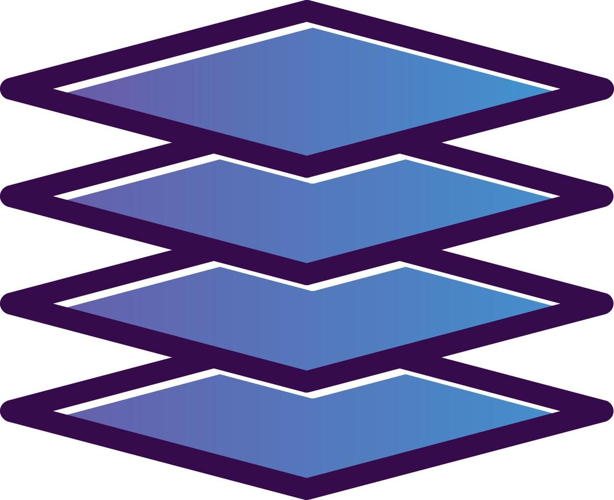 Layer Group Vector Icon Design