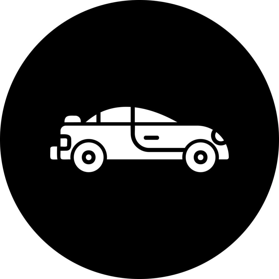 icono de vector de coche deportivo