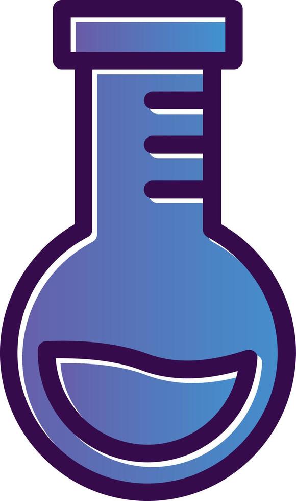 Flask Vector Icon Design