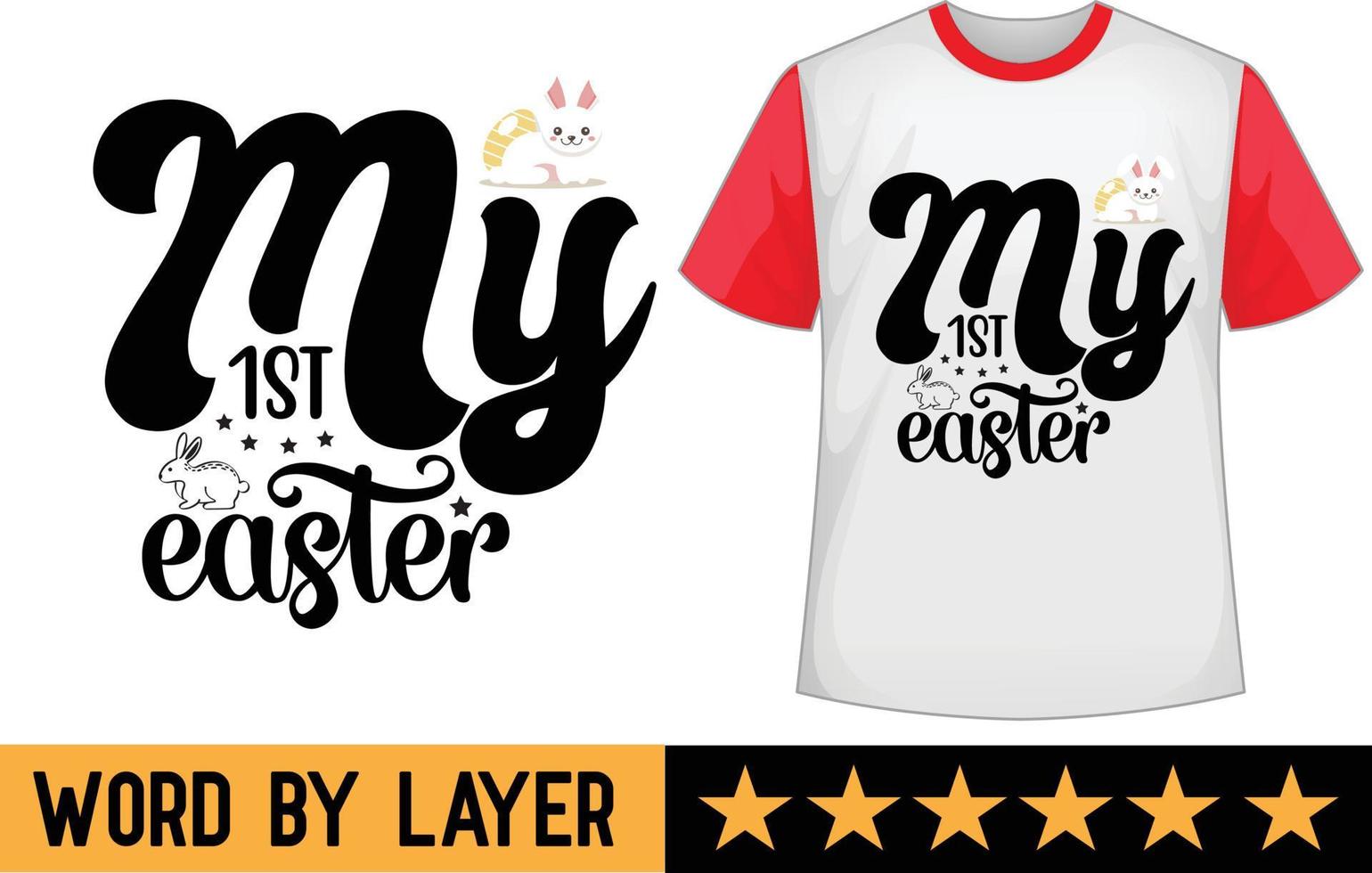 Easter svg t shirt design vector