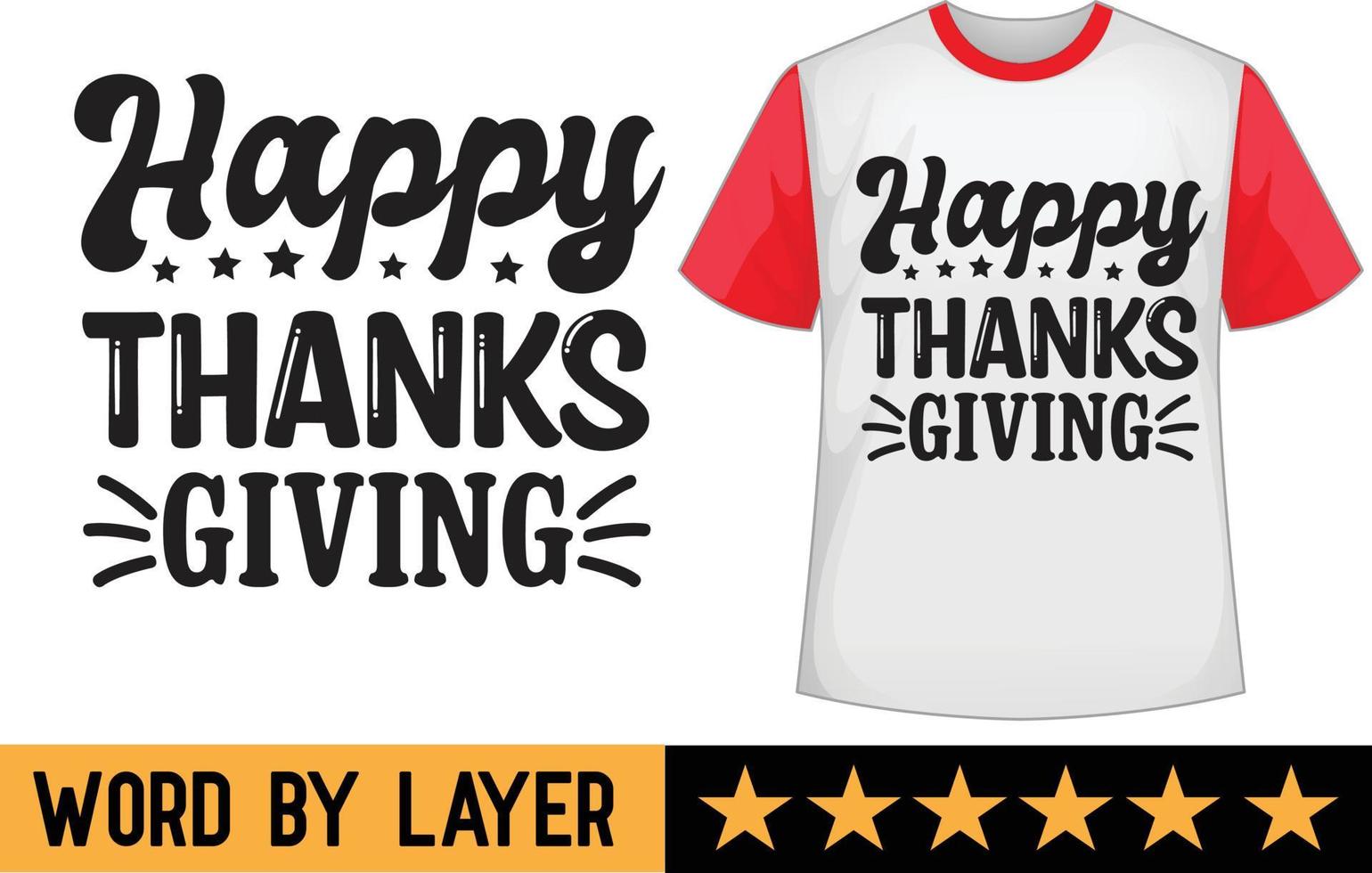 Thanksgiving svg t shirt design vector