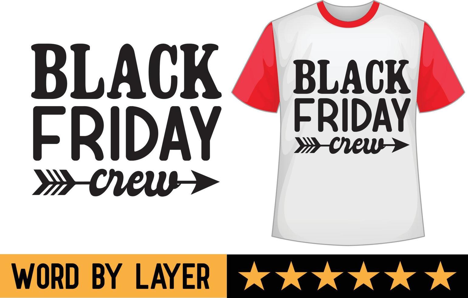 negro viernes svg t camisa diseño vector