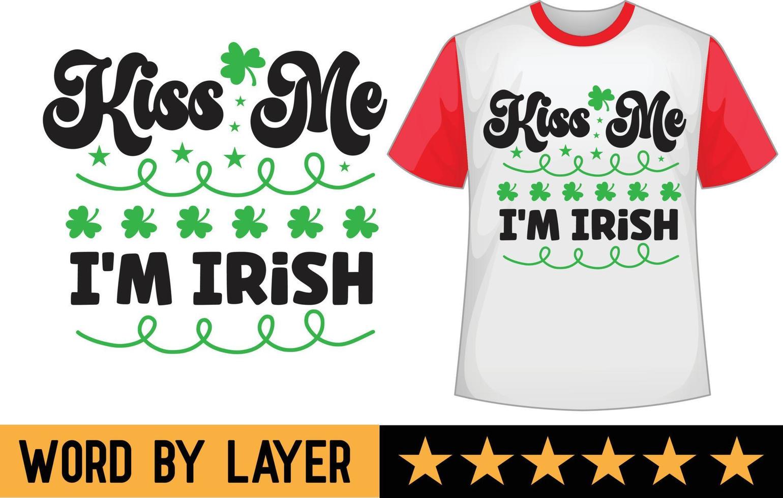 ST.Patrick svg t shirt design vector