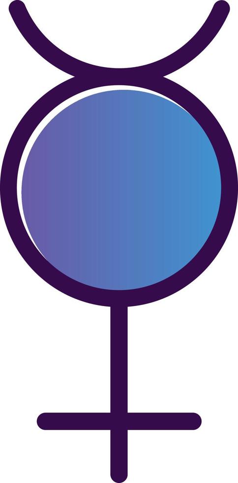 Mercury Vector Icon Design