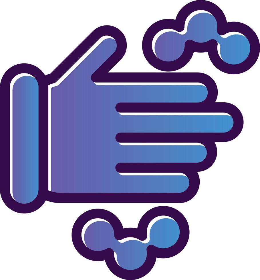 Hands Wash Vector Icon Design