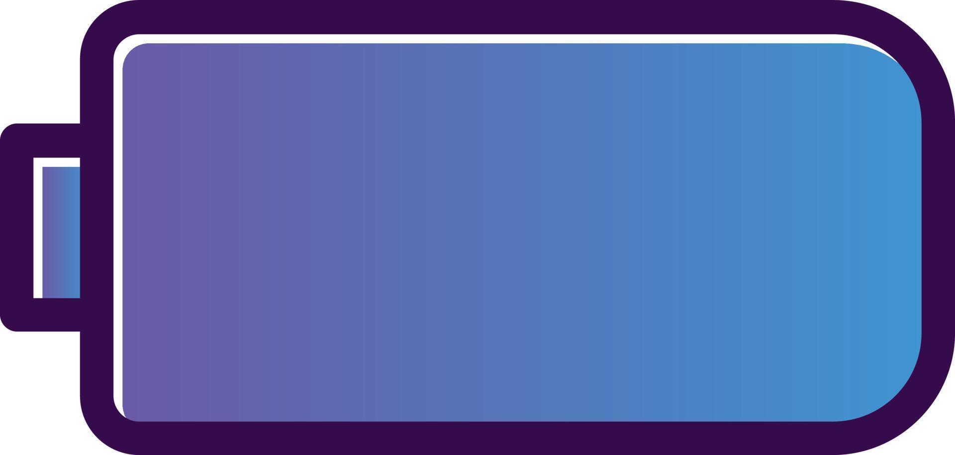 Battery Empty Vector Icon Design
