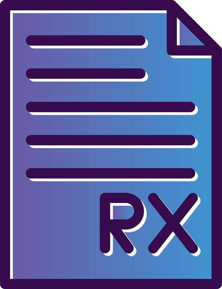 File Prescription Vector Icon Design