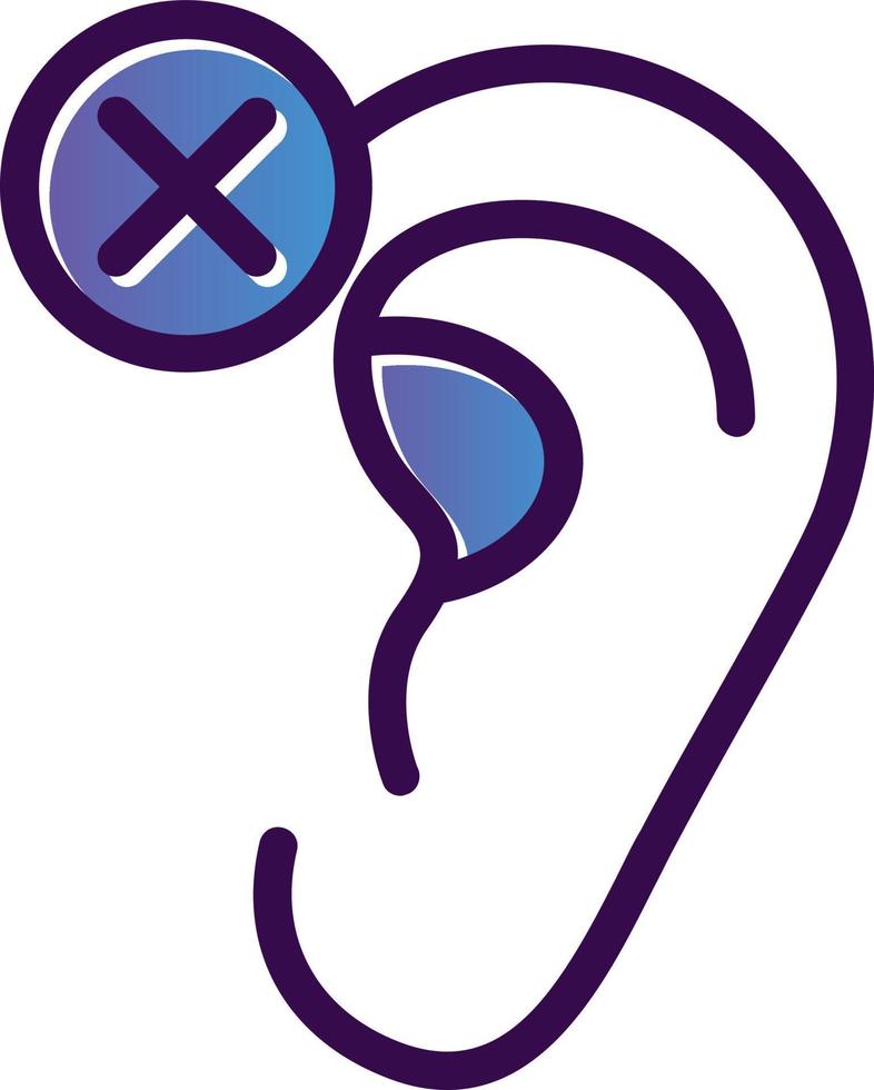 Deaf Vector Icon Design