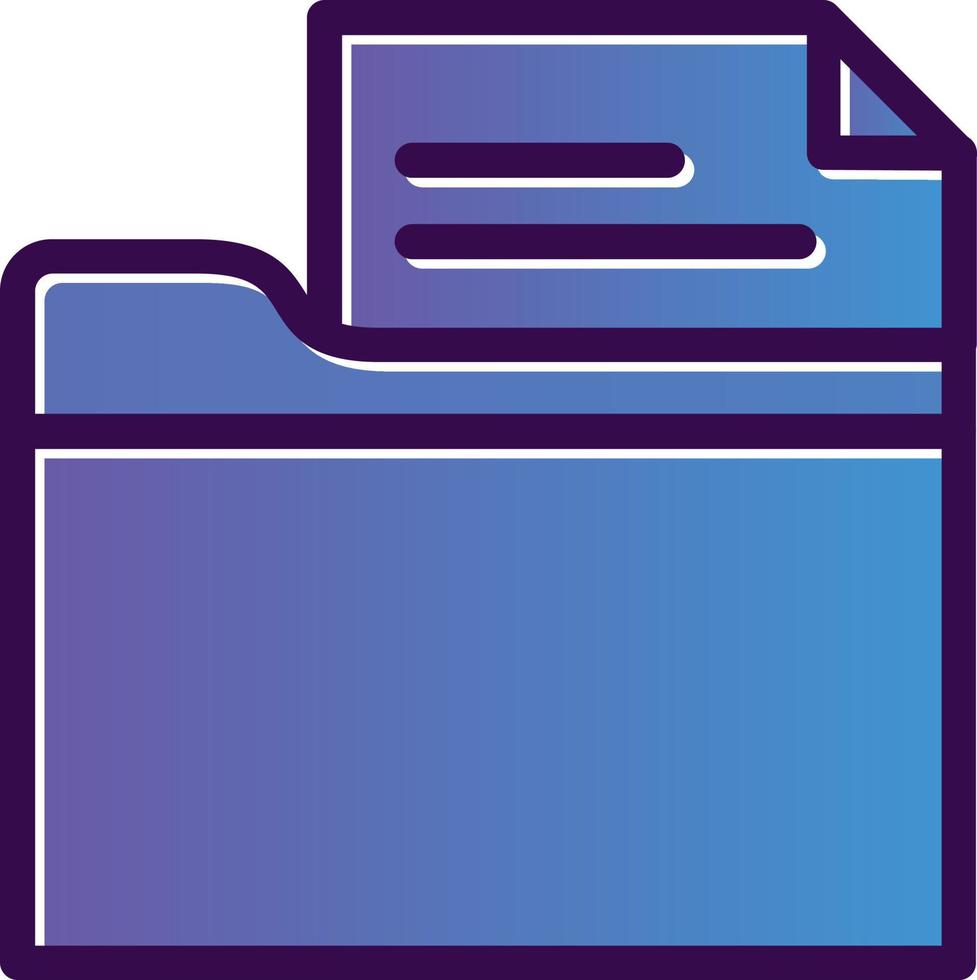 File Contract Vector Icon Design