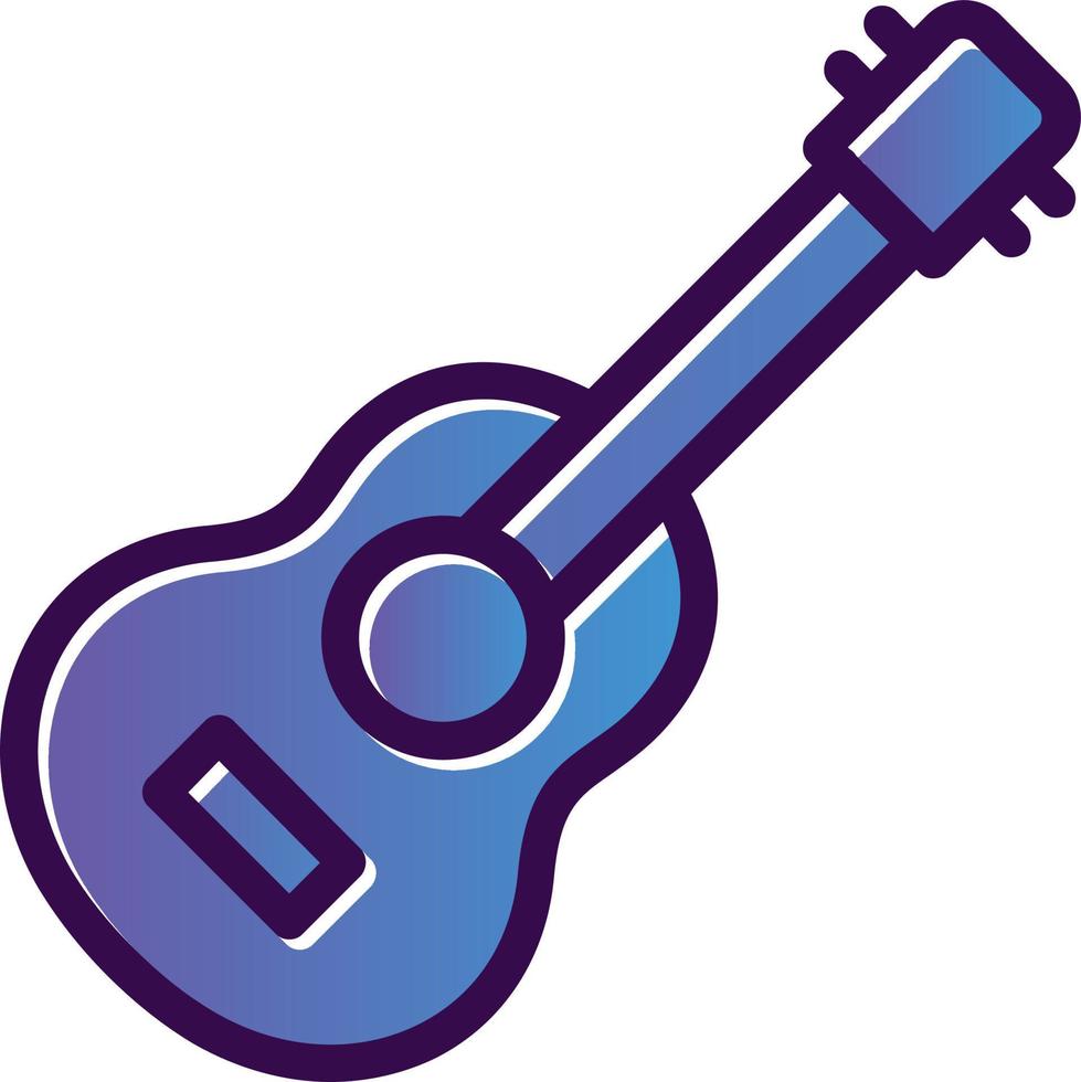 Guitar Vector Icon Design
