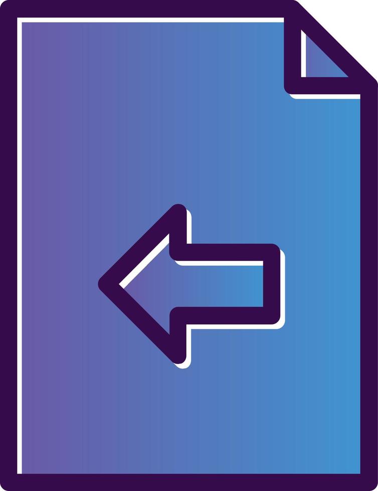 File Import Vector Icon Design