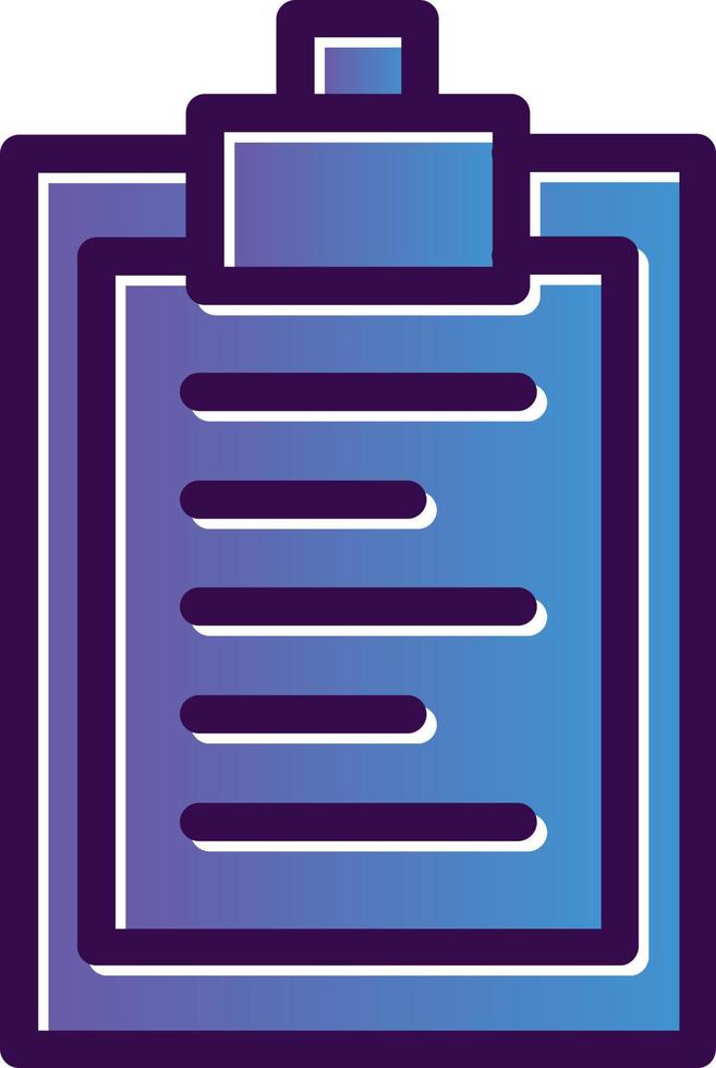 Clipboard Vector Icon Design
