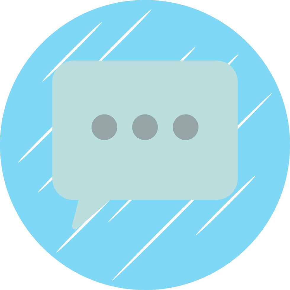 Comment Dots Vector Icon Design