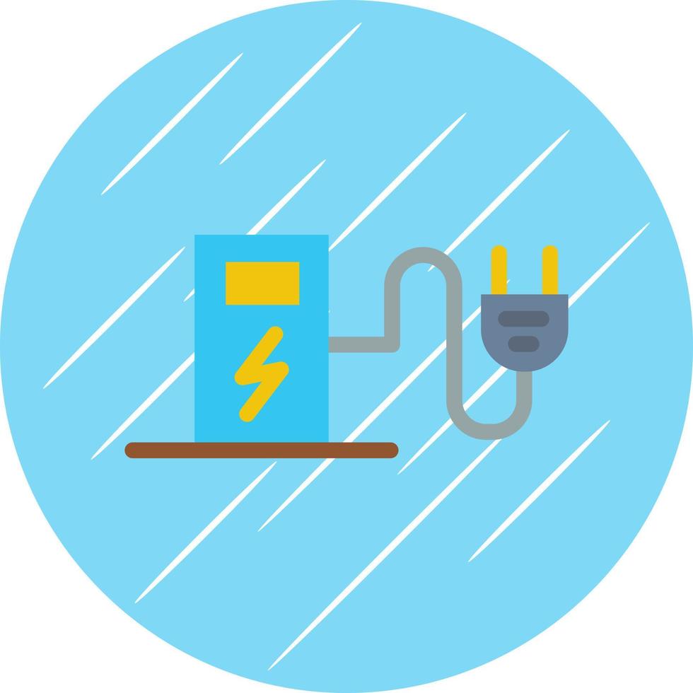 Charging Station Vector Icon Design
