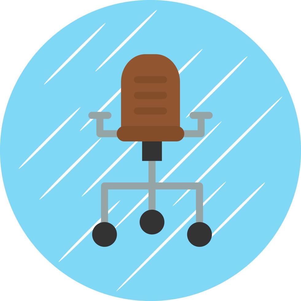 diseño de icono de vector de silla