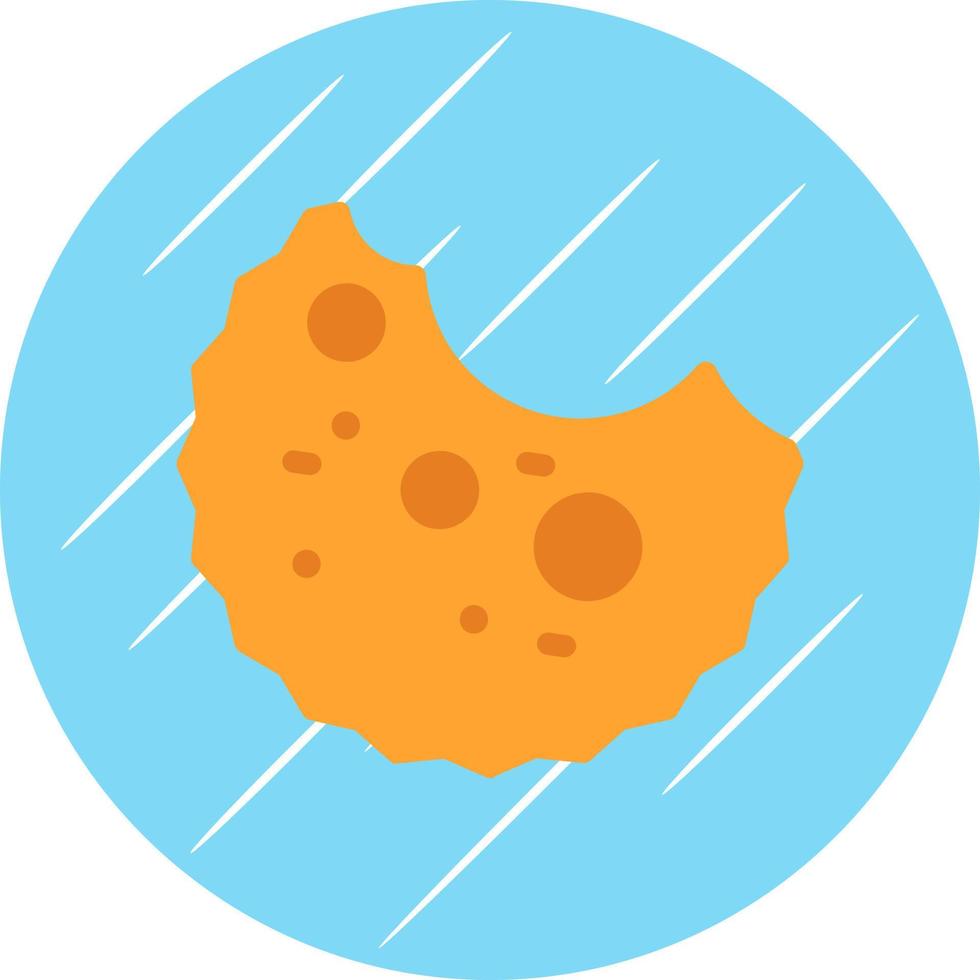 Cookie Bite Vector Icon Design
