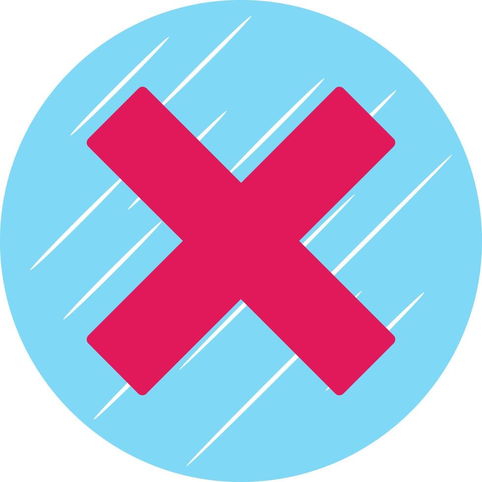 Cross Vector Icon Design