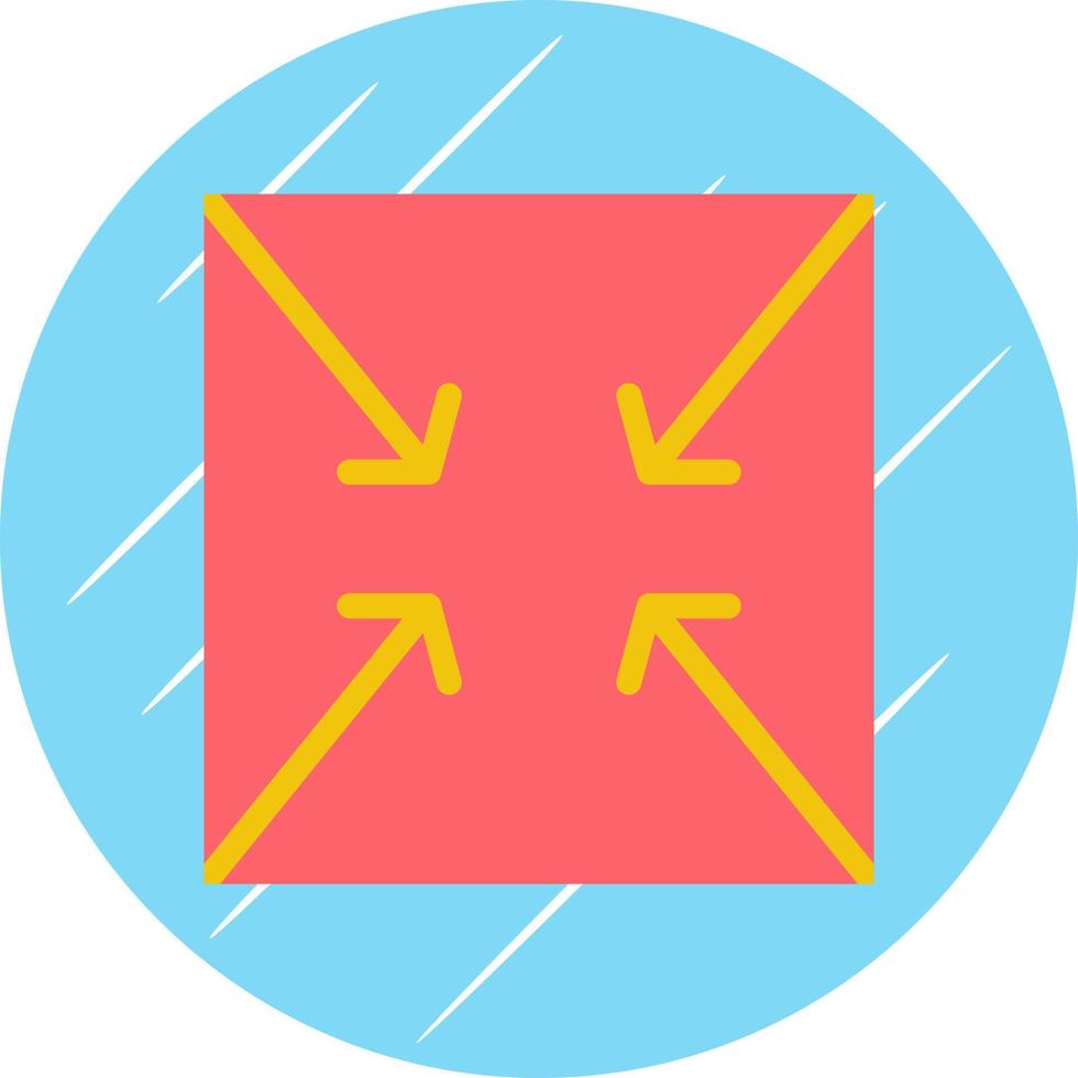 Compress Arrows Alt Vector Icon Design