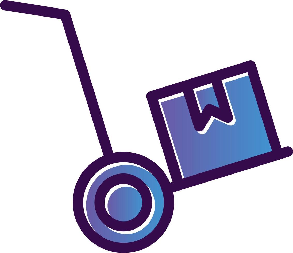 Dolly Vector Icon Design