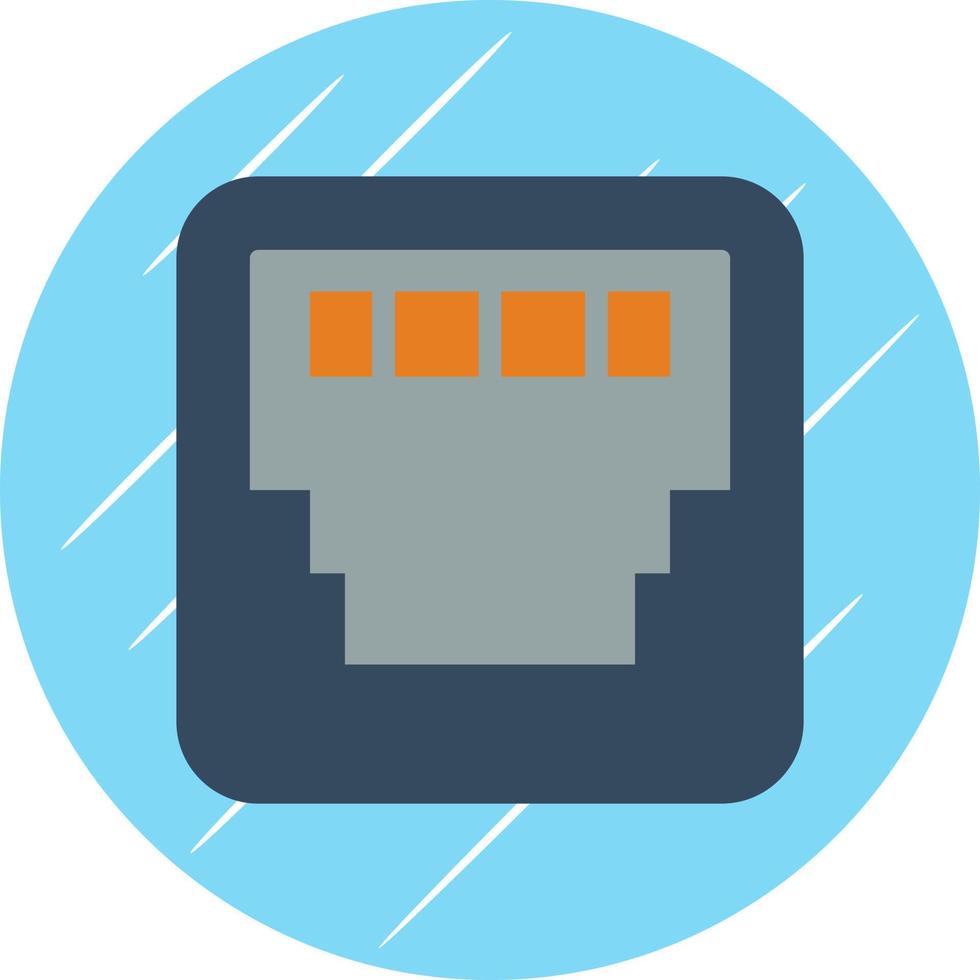 Ethernet Vector Icon Design