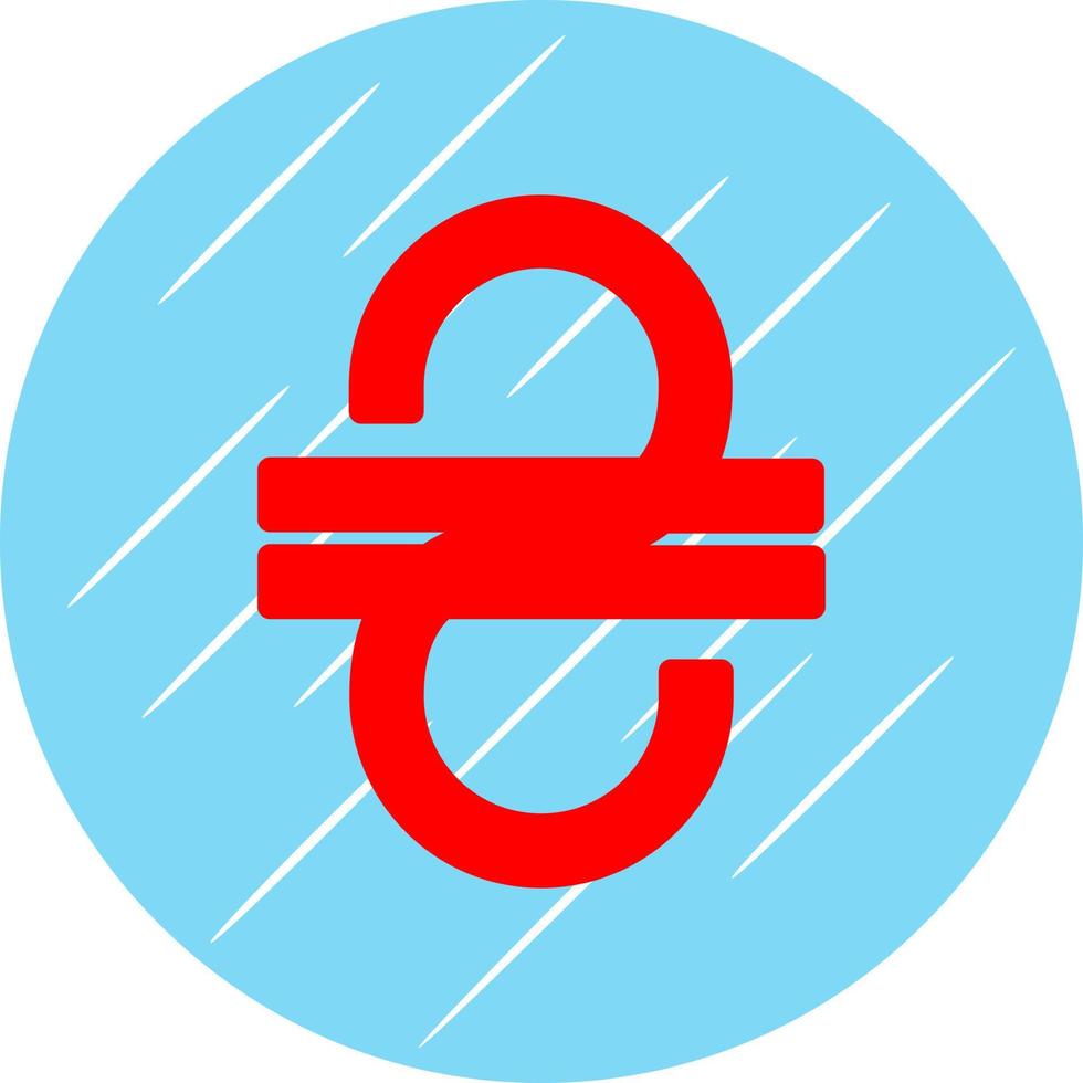 Hryvnia Vector Icon Design