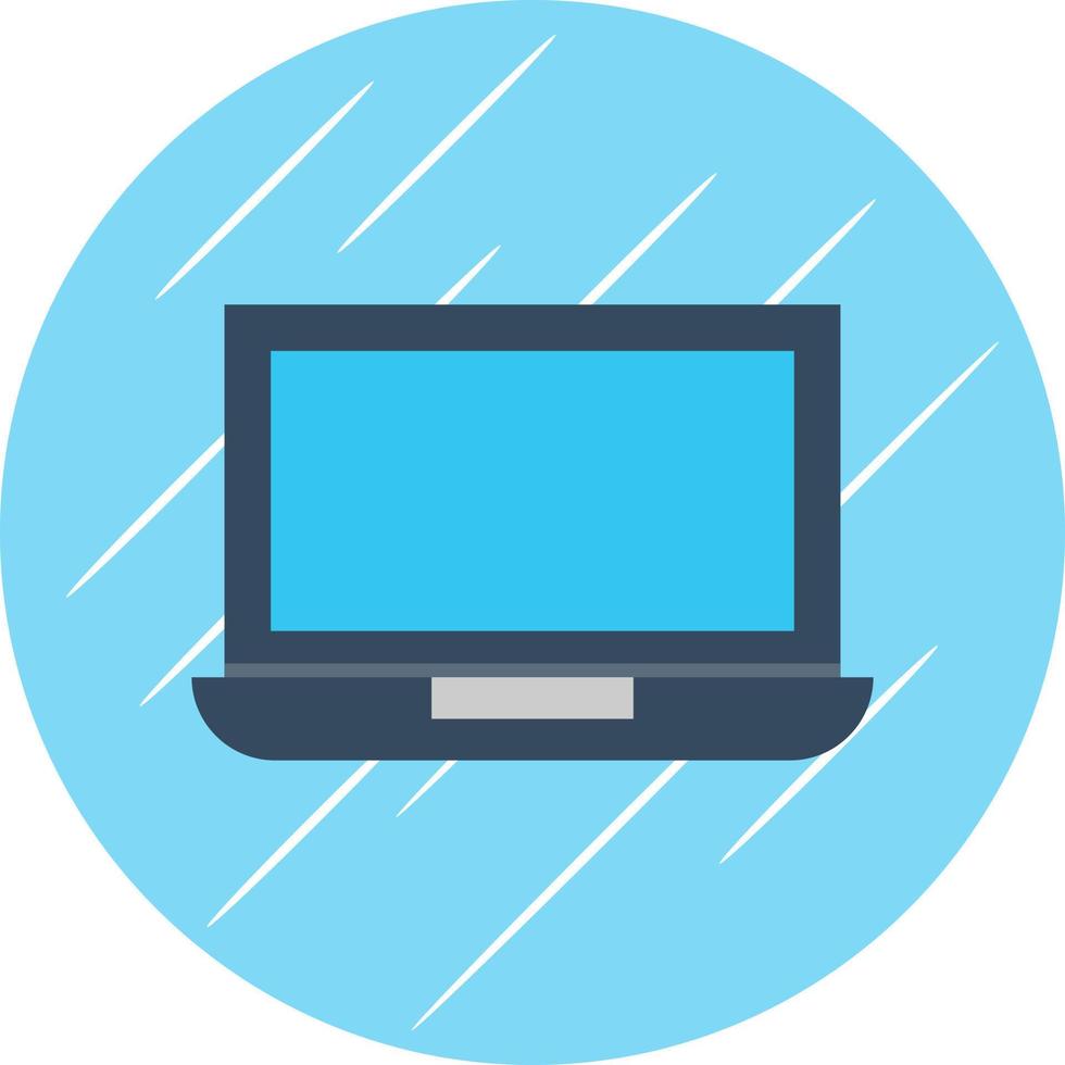 Laptop Vector Icon Design